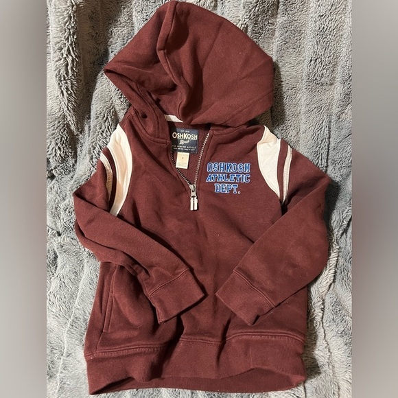 1/4 zip sweatshirt with hood - Picture 1 of 2